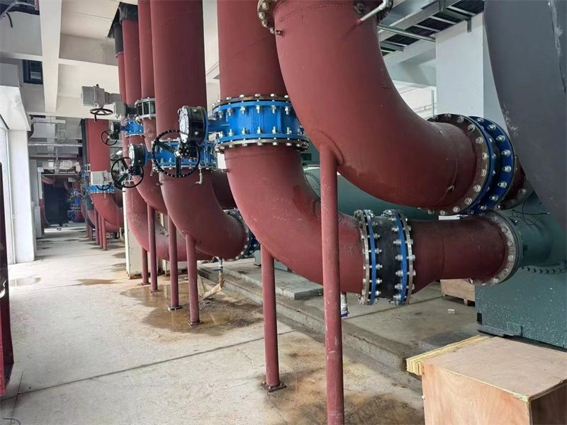Rubber Expansion Joint Application in Pump Room Pipeline System Rubber Expansion Joint Application in Pump Room Pipeline System