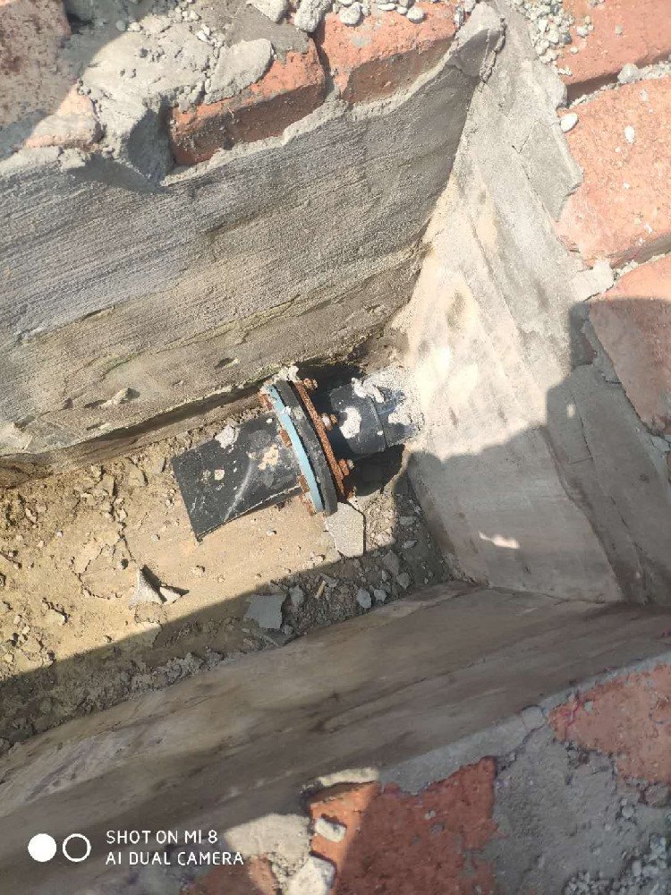Rubber Duckbill Check Valve Installation in Drainage Pipeline System